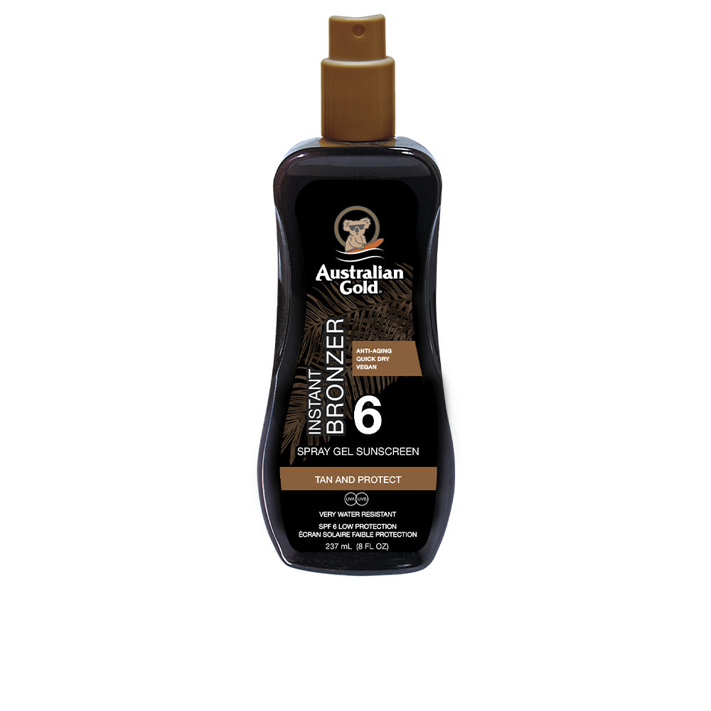 Australian Gold Gel Bronceador Instantáneo SPF 6 - Spray 237 ml