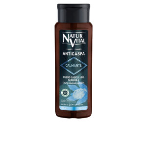 CHAMPÚ ANTICASPA CALMANTE MEN SENSIBLE CON EXTRACTOS NATURALES - Natur Vital 300 ml