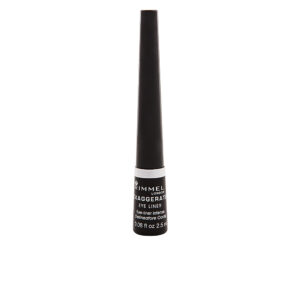 Rimmel London EXAGGERATE Lápiz de Ojos Líquido #001 Negro - 7 g de Precisión Intensa