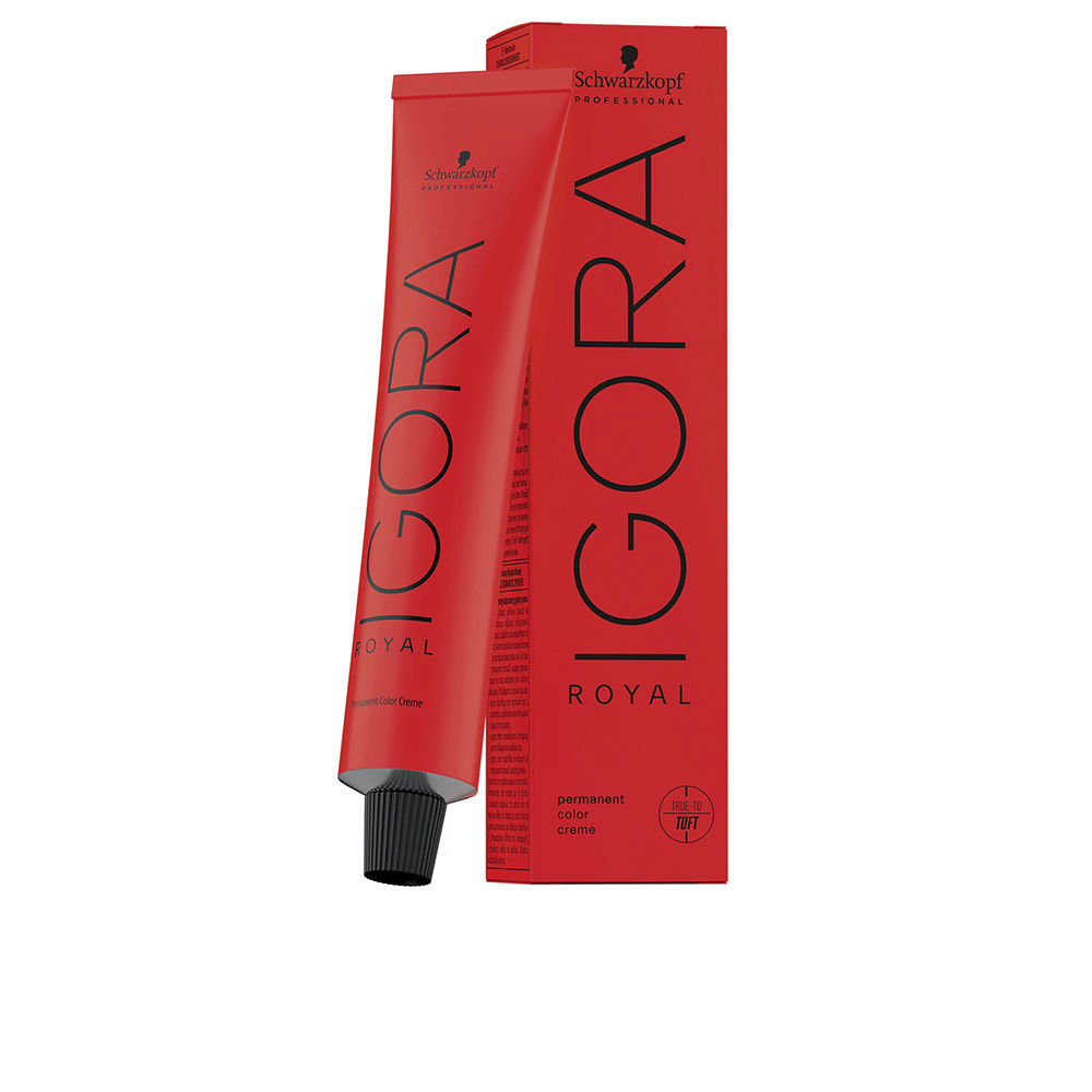 IGORA ROYAL Coloración Permanente Intensiva #1-0 Negro Profundo - Schwarzkopf 60 ml