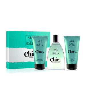 "Set de Lujo Eau de Toilette y Cuidado Personal Aire de Sevilla Chic - 3 Piezas"