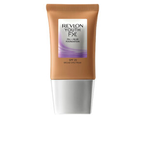 Revlon YOUTHFX FILL + BLUR Foundation SPF20 - Almendra #405: Efecto Suavizante y Rejuvenecedor