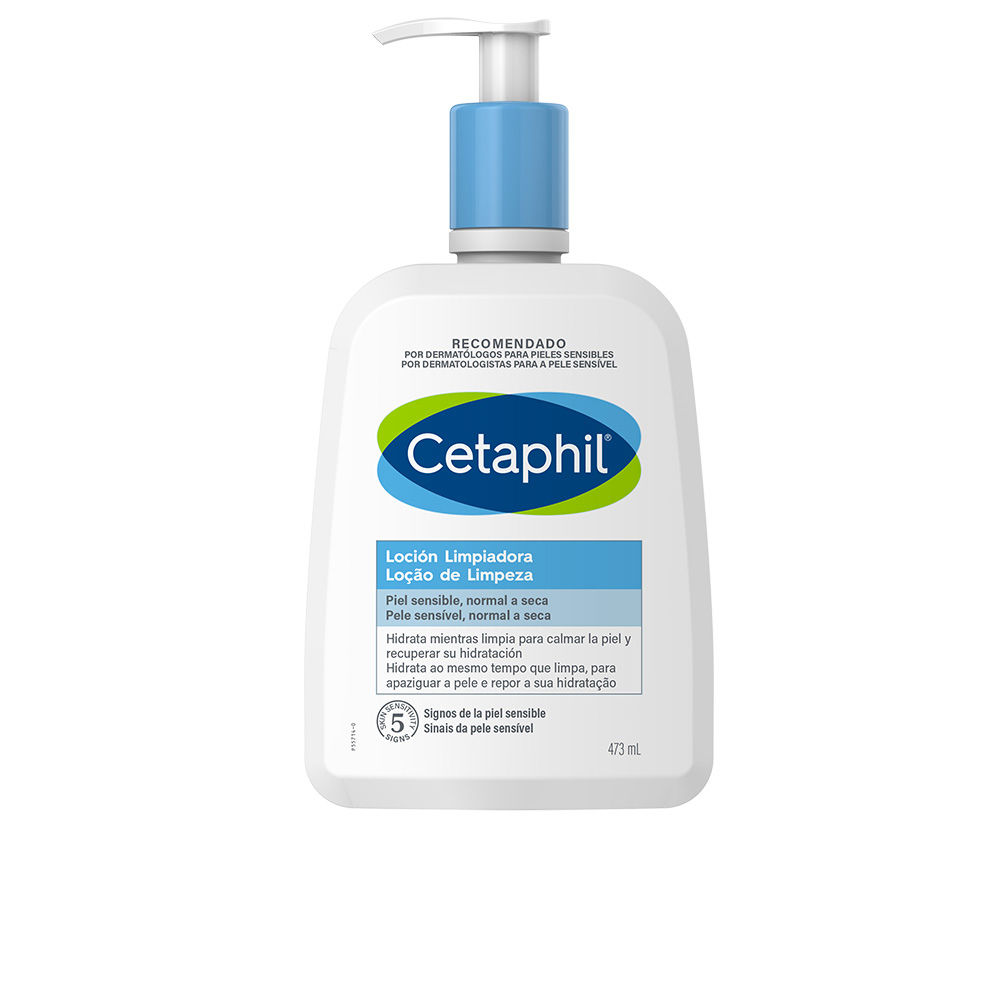 CETAPHIL Loción Limpiadora Suave 473 ml - Hidratación y Limpieza Profunda
