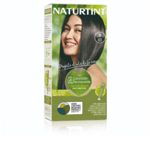 Naturtint Coloración Ébano Negro #1N - 170 ml - Tratamiento Capilar Natural