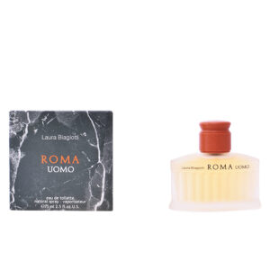 Laura Biagiotti Roma Uomo Eau de Toilette - Fragancia Elegante 75 ml