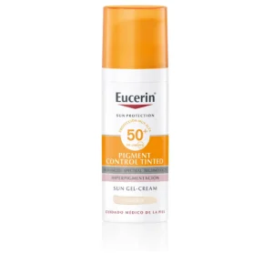 SUN PROTECTION pigment control fluido con color SPF50+ #light 50 ml