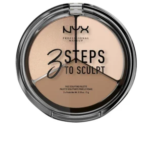 3 STEPS TO SCULPT face sculpting palette #light