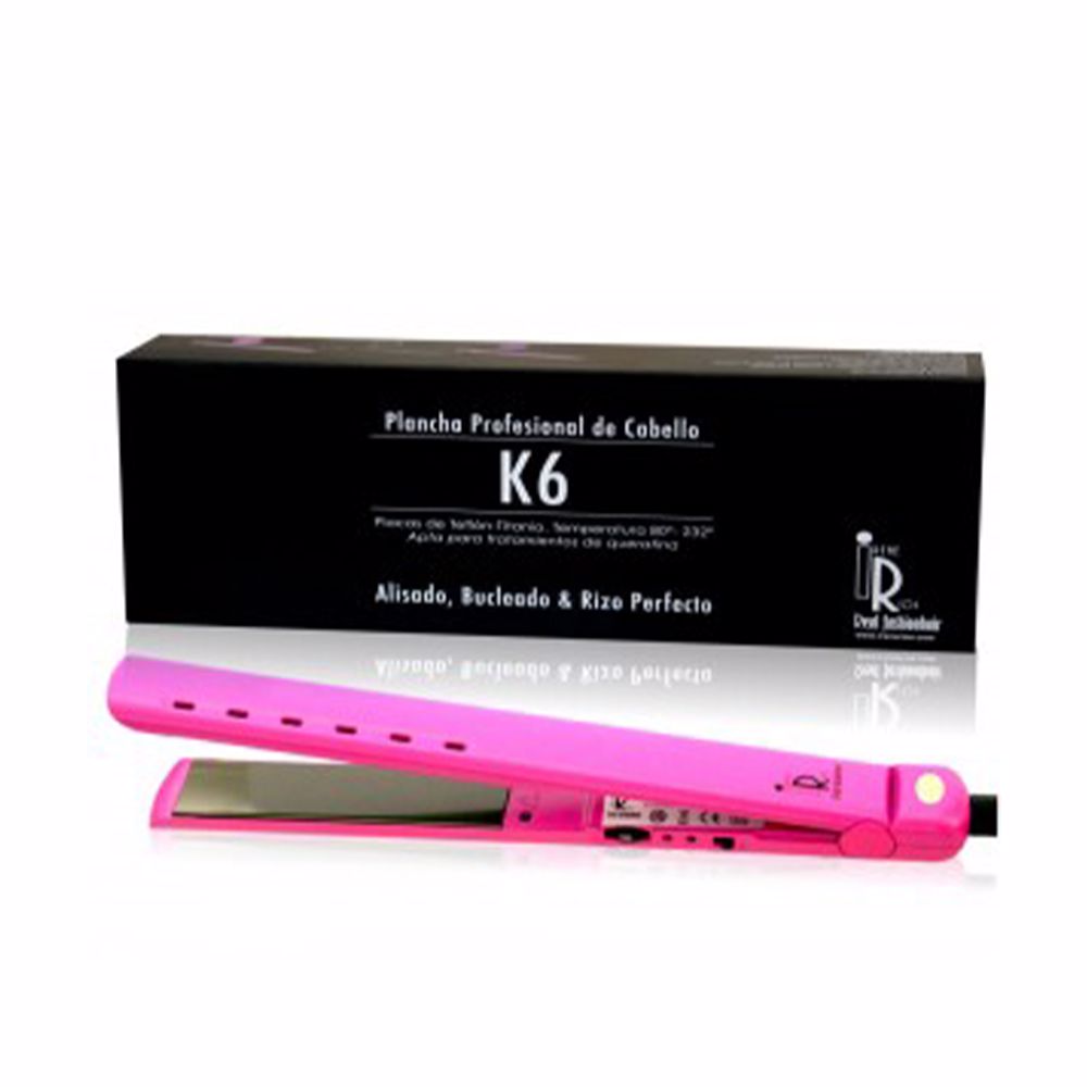 Irene Rios K6 Plancha Profesional Rosa - 1 Unidad