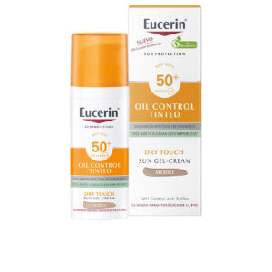 Eucerin Gel-Crema Color Solar Protector SPF 50+ Toque Seco - 50 ml #Medium