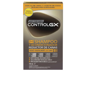 CONTROL GX Champú Acolorante para Cabello con Acondicionador - Just For Men (118 ml)