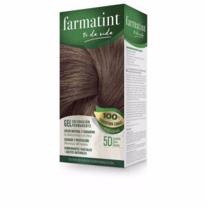 Farmatint Gel Coloración Permanente 5D - Castaño Claro Dorado 5 Unidades