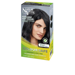 Natur Vital COLOURSAFE Tinte Permanente Ultra Negro #1