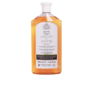 "AZUFRE VERI - Loción Anticaída Intensiva 400 ml con Extractos Naturales"