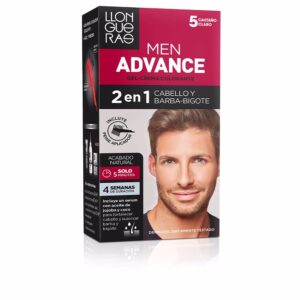 Tinte para Cabello Llongueras MEN ADVANCE #5 - Castaño Claro (1 u)