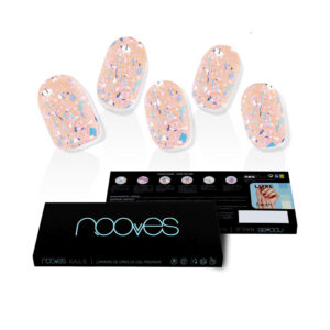LÁMINAS METÁLICAS DE UÑAS DE GEL Peach Galettes Premium Luxe - 20 Unidades | Nooves