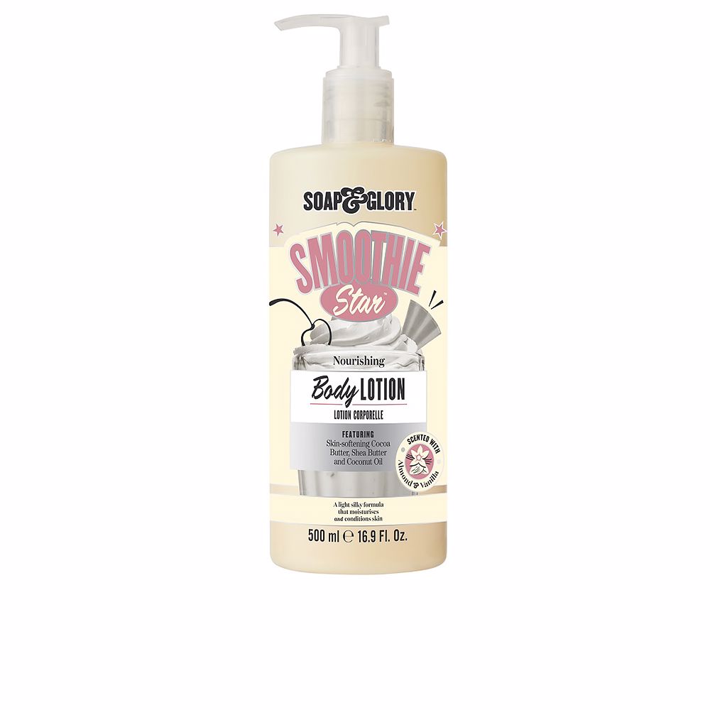 "Loción Corporal Suave y Nutritiva SMOOTHIE STAR 500 ml de Soap & Glory"