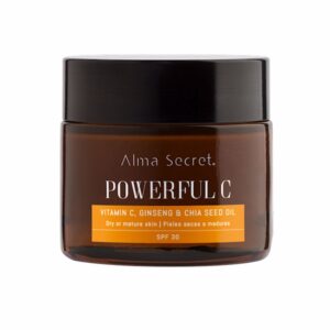 Alma Secret POWERFUL C: Serum Antiedad Iluminador con Chía y SPF30 - 50 ml