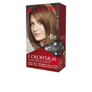 Revlon COLORSILK Tinte #54 - Castaño Claro Dorado Brillante 1 u