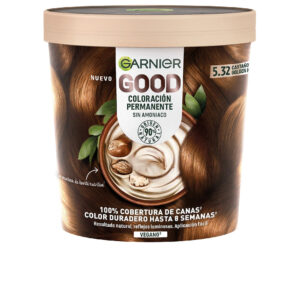 Garnier GOOD Coloración Permanente Castaño 5.32 - 217 ml de Brillo Intenso
