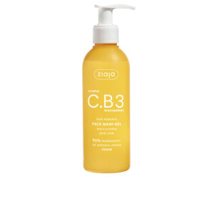Limpiador Facial Revitalizante Ziaja con Vitamina C, B3 y Niacinamida - 190 ml