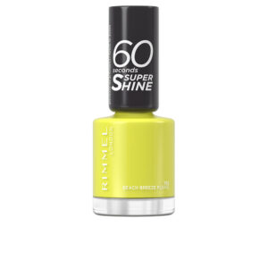 Rimmel London 60 Seconds Super Shine Esmalte de Uñas #155 "Beach Breeze Please" - Brillo Instantáneo de 8 ml