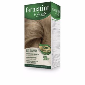 Farmatint Gel Coloración Permanente #9N - Rubio Miel Brillante (5u)