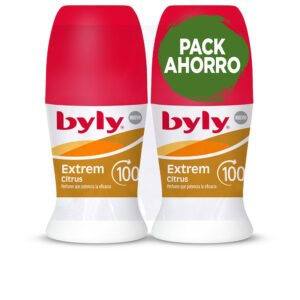 Byly EXTREM CITRUS 100H - Pack Doble de Roll-On Desodorante (2 x 50 ml)