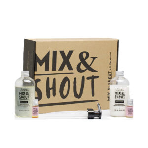 "Pack Fortalecedor Integral Mix & Shout: 4 Piezas para Todo Tipo de Cabello"