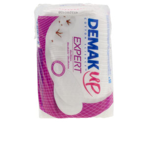 DEMAK'UP EXPERT Discos Desmaquilladores Ovalados Ultra Suaves - Paquete de 50 unidades