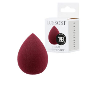 Esponja Mediana RAINDROP #Burgundy - Lussoni (1 Unidad)