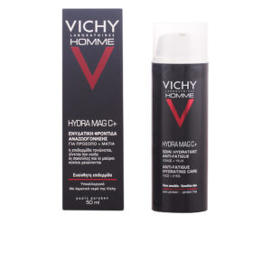 Vichy Homme Hydratante Revitalizante C+ para Rostro y Ojos 50 ml