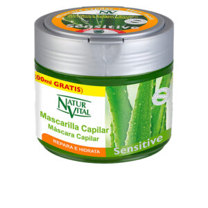 "Mascarilla Intensiva Reparadora e Hidratante para Pieles Sensibles - Natur Vital 500 ml"