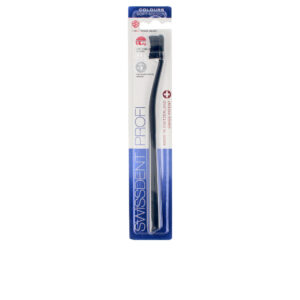 Swissdent COLOURS CLASSIC Cepillo de Dientes Negro y Rojo - 1 Unidad