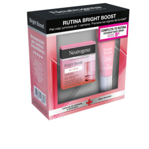 Neutrogena Bright Boost: Set Revitalizante de Crema Gel y Serum Facial (2 piezas)