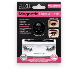 Ardell Pestañas Magnéticas #002 con Gel Liner - Juego de 3 Unidades