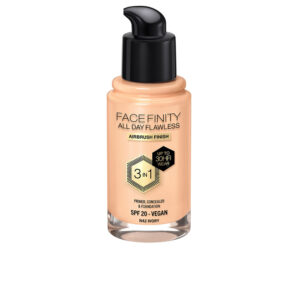 Max Factor Facefinity Flawless Finish 3 en 1 - Base de Maquillaje #N42 Ivory 30 ml