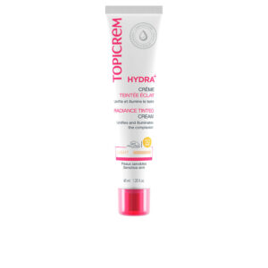 Topicrem HYDRA+ Crema Color SPF50 Hidratante Claro 40 ml