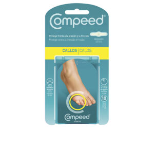 Apósitos Compeed para Callos Medianos - Pack de 10 Unidades con Gel Hidrocoloide Activo