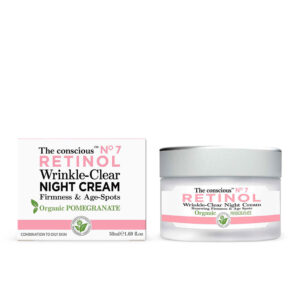 The Conscious™ Crema Nocturna Antienvejecimiento con Retinol y Granada Orgánica - 50 ml
