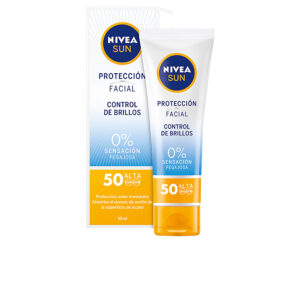 Nivea SUN FACIAL Control de Brillos SPF 50 - Protección Matificante 50 ml