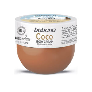 Babaria Coco: Crema Corporal Hidratante 400 ml con Aceite de Coco