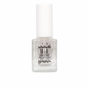 Mia Cosmetics Paris Eco-Top Coat 11 ml: Brillo Natural y Protección Bio-Sostenible