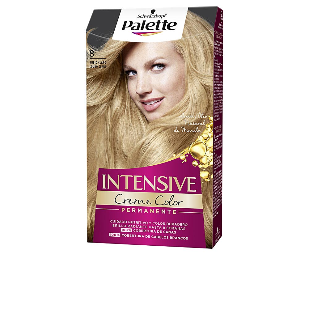 Palette Intensive Tinte #8 - Rubio Claro Radiante 1 u