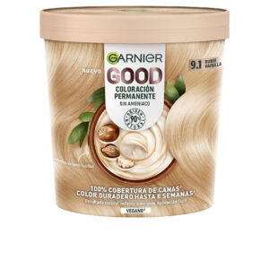 Garnier GOOD Coloración Permanente #9.1 - Rubia Vainilla Suave 217 ml
