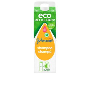 "Pack Eco Refil Johnson's Baby Champú Original 1000 ml - Suave y Natural"