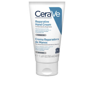 Crema Reparadora de Manos CeraVe: Hidratación Intensiva para Manos Muy Secas y Ásperas 50 ml