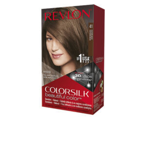 Revlon Colorsilk Tinte #41 - Castaño Medio (1 unidad)
