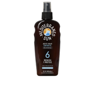Mediterraneo Sun Aceite Bronceador de Coco SPF 6 - Tanning Intensivo 200 ml