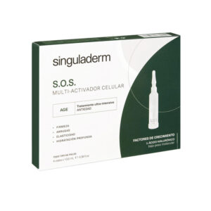 Singuladerm S.O.S. Age: Pack de 4 Ampollas Revitalizantes 10,5 ml