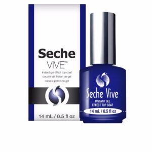 Seche Vive Gel Effect Top Coat - Brillo Instantáneo 14 ml